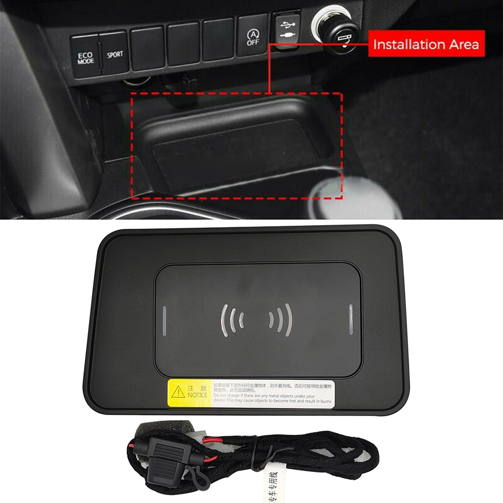 Wireless Phone Charger Pad - Caricatore wireless per auto, base di