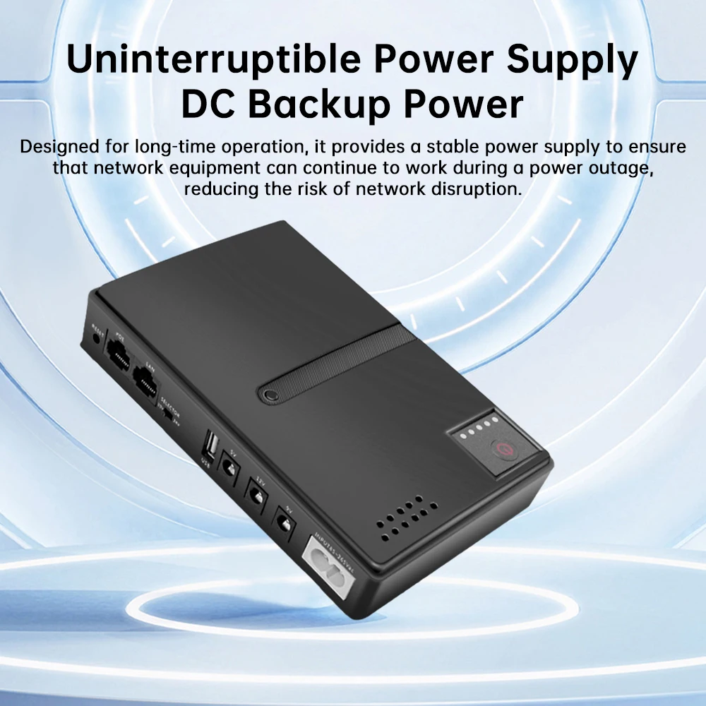 Portable Wifi Hotspot - Mini UPS per Router WiFi, Alimentatore