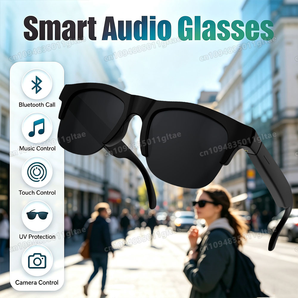 Smart Glasses Ar - NUOVI Occhiali Intelligenti V5.3 con Chiamata