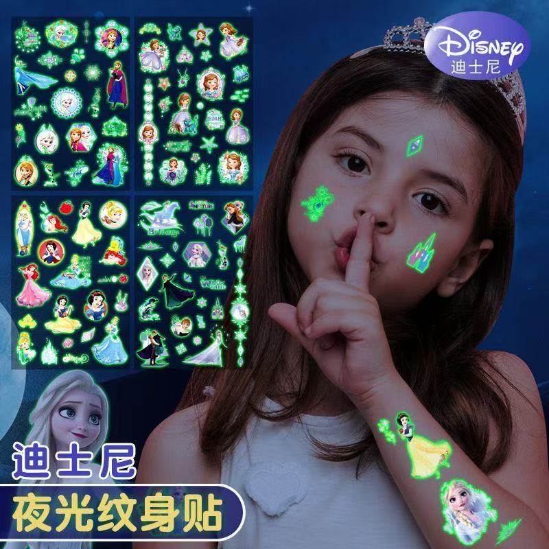 Elsa Gadget - Adesivi per Tatuaggi Luminosi 3D Autentici