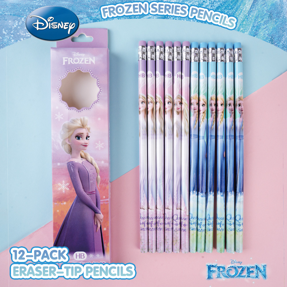 Elsa Gadget - 12 matite HB Disney Frozen Princess