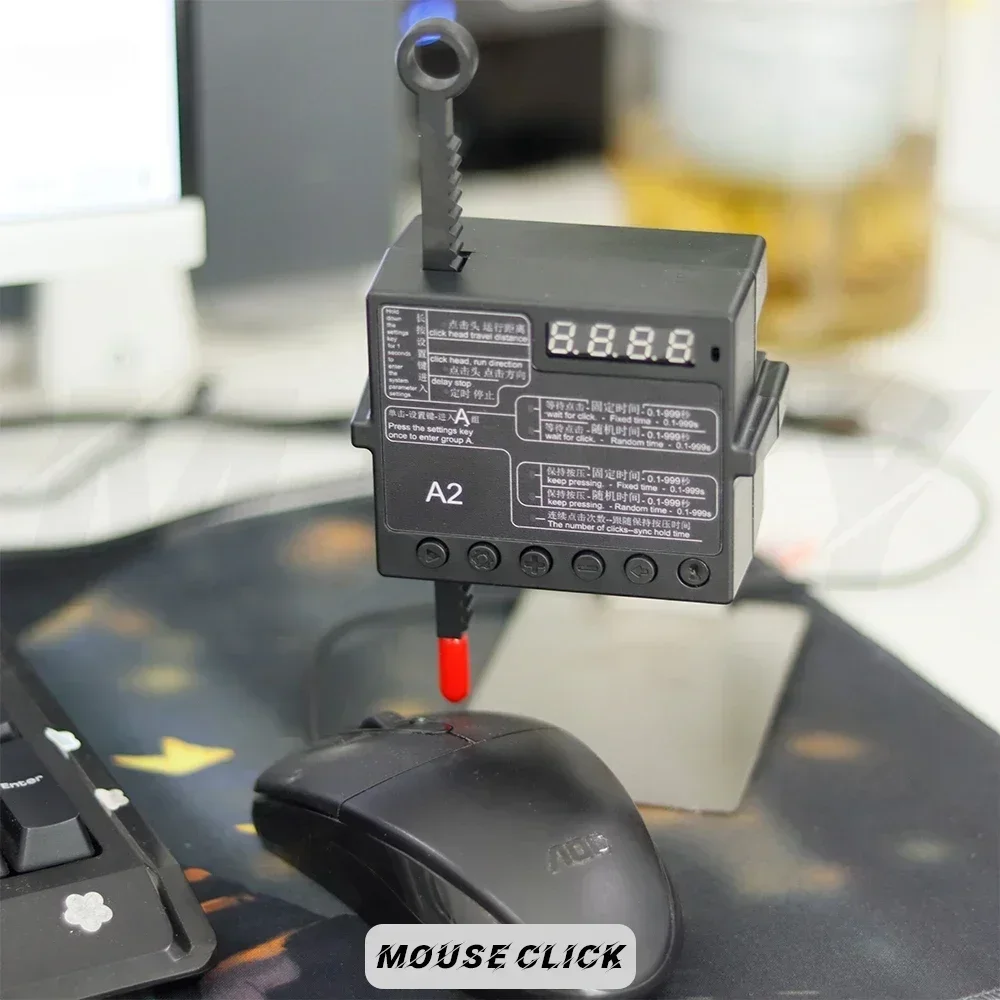 Auto Mouse Mover - Clicker fisico per tastiera del computer,