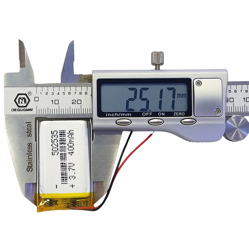 Batteria Lipo 502535 3.7V 400m - Electronics And Gadgets Ce recensione e prezzo