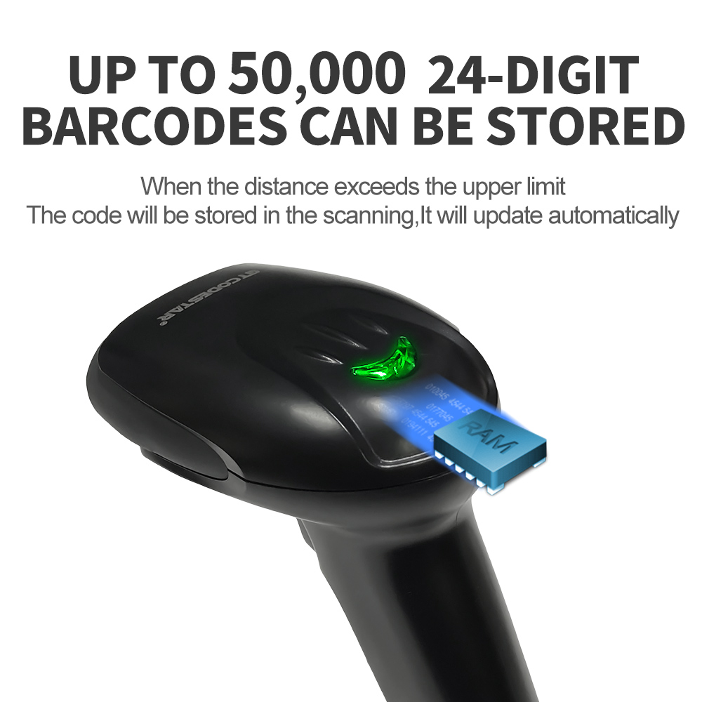 GTCODESTAR Lettore di codici a - Barcode Scanner Wireless recensione e prezzo