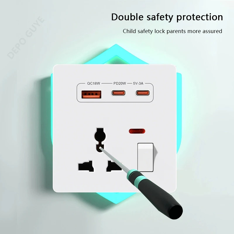 Presa a Muro Universale a 3 Pi - Electronics Gadgets For Home recensione e prezzo