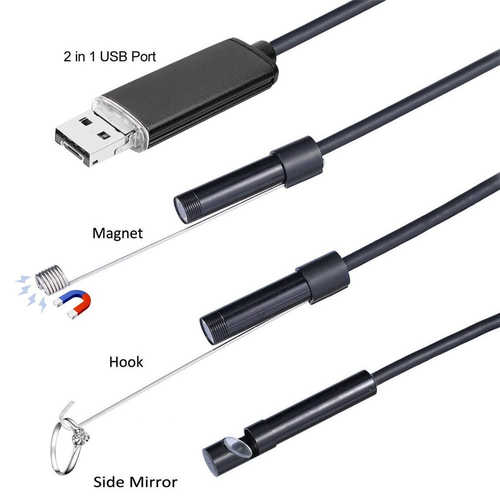 3in1 USB 5.5mm Endoscopio Foto - Usb Microscope Digital recensione e prezzo