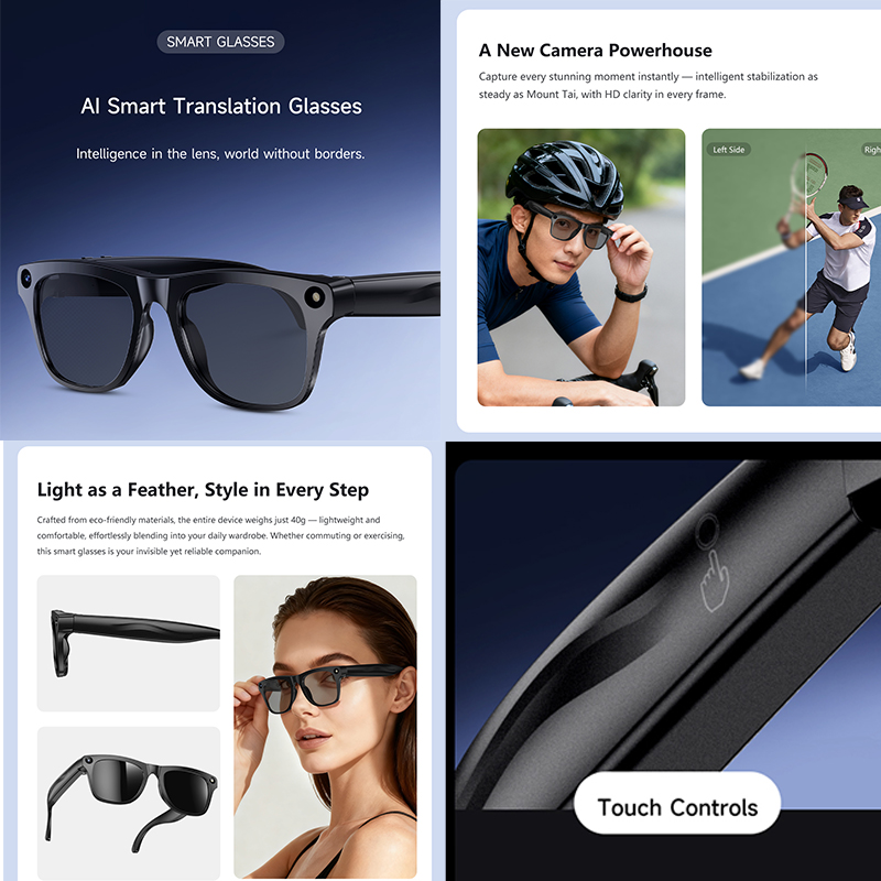 Occhiali Intelligenti 4K UHD c - Smart Glasses Ar recensione e prezzo