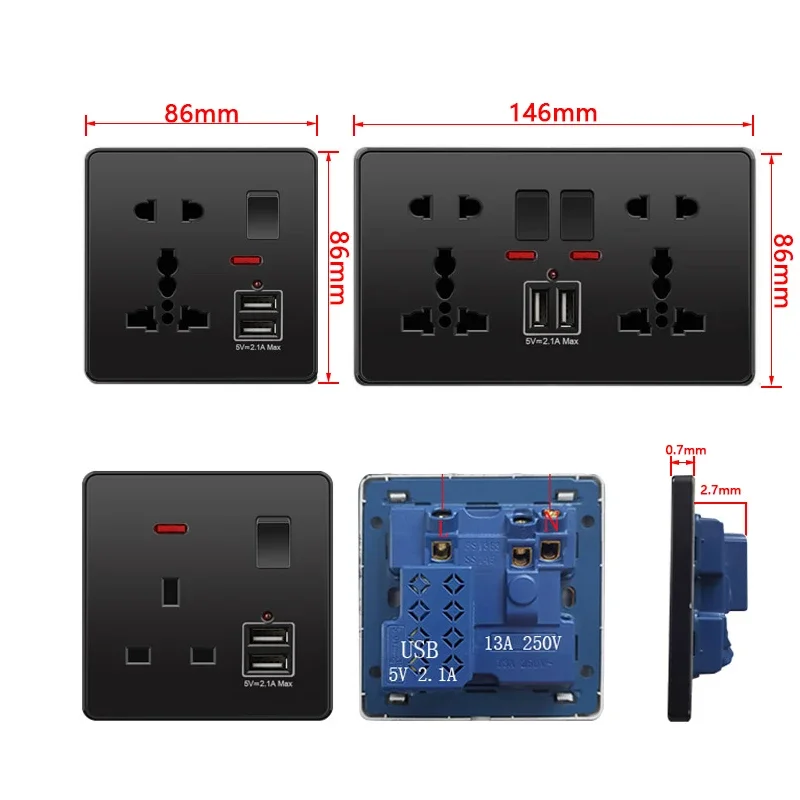 Presa a Muro Universale 18W co - Electronics Gadgets For Home recensione e prezzo