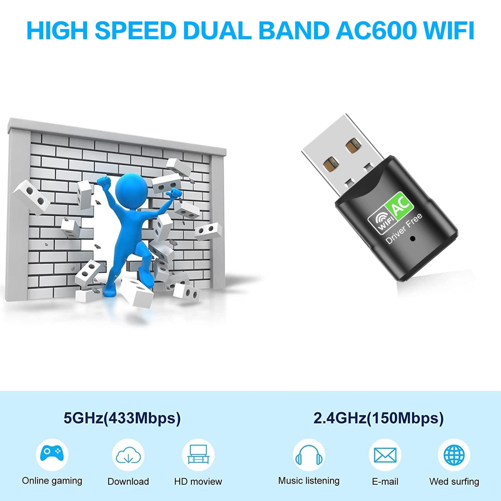 Adattatore WiFi USB AC600, min - Mini Pc Windows recensione e prezzo